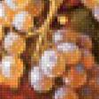Предпросмотр схемы вышивки «натюрморт с виноградом» (№528215)