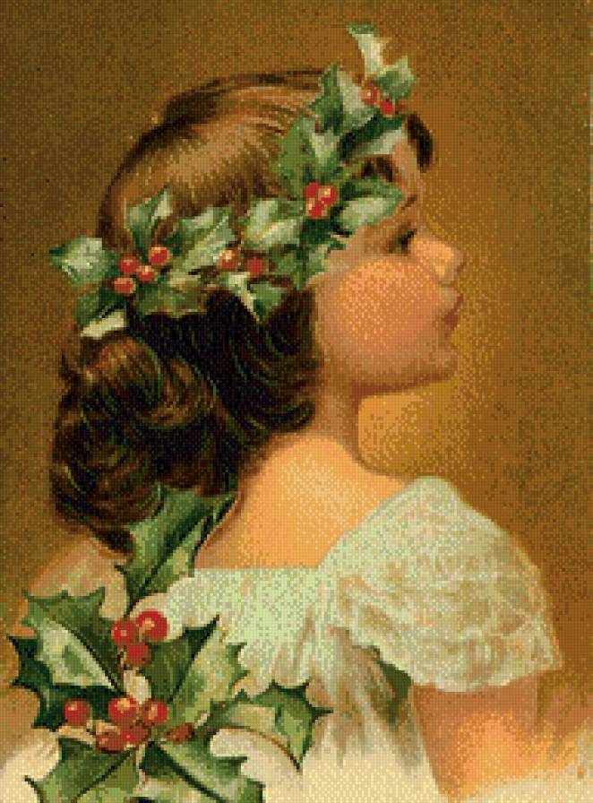 девочка в венке - венок, дети - предпросмотр