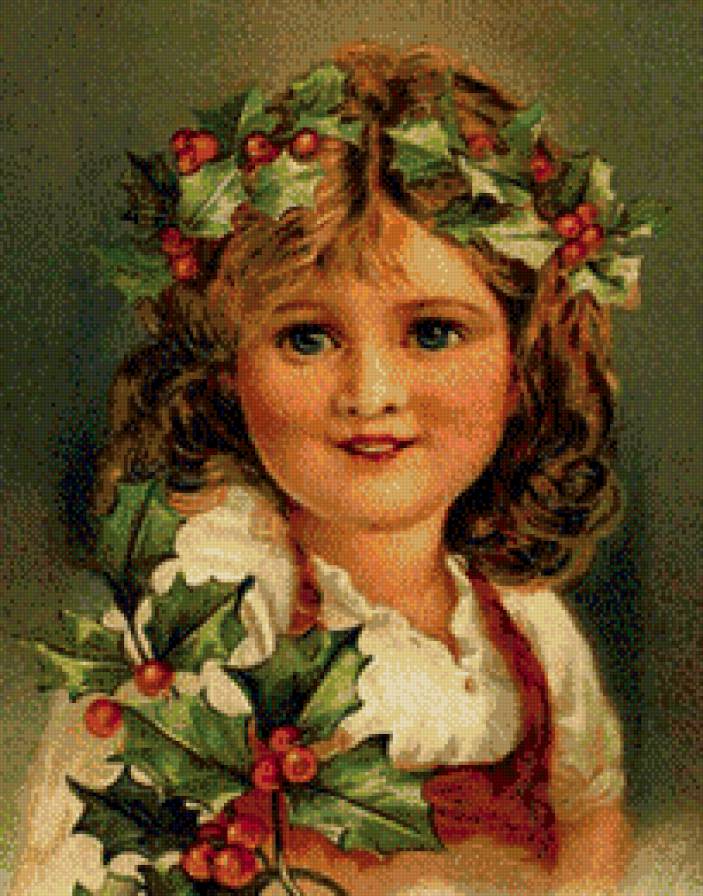 девочка в венке 2 - венок, дети - предпросмотр