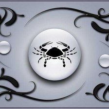 Схема вышивки «Знаки Зодиака Рак»