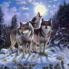 Схема вышивки «песня»