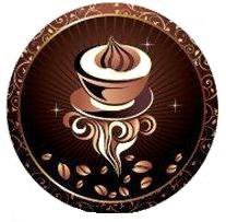Схема вышивки «кофе_тарелка_4»