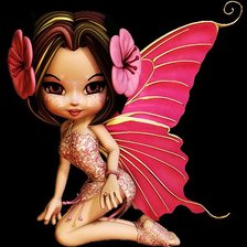 Схема вышивки «феечка»