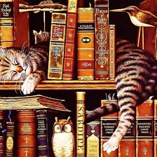 Схема вышивки «читатель»