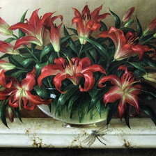 Схема вышивки «цветы»