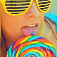 Схема вышивки «Девушка»