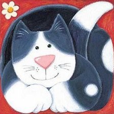 Схема вышивки «Кот»