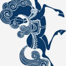 Схема вышивки «лошадка»