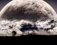 Схема вышивки «луна»