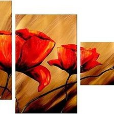 Схема вышивки «триптих»