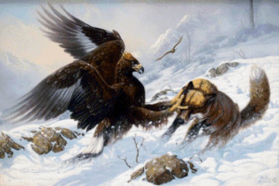 №529540 - животные, зима - предпросмотр