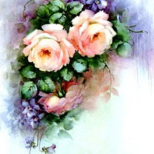 Схема вышивки «уголок»