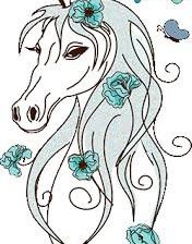 Схема вышивки «конячка»