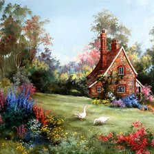 марти белл-сказочный домик