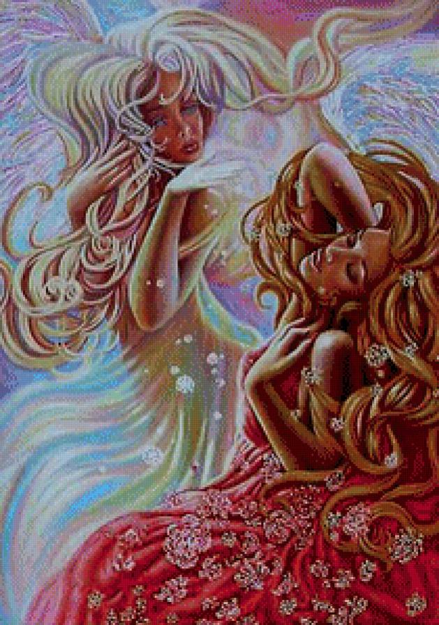 Девушка и огонь - девушка, фэнтези, девушки, красота - предпросмотр