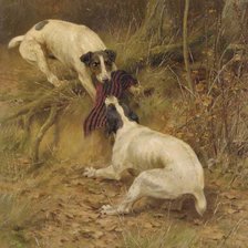 Схема вышивки «Борьба»