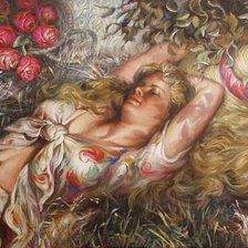 Схема вышивки «Полуденный отдых»