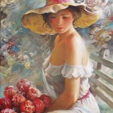 Букет пионов