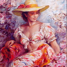 Схема вышивки «Летняя нега»