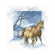 Схема вышивки «лошади»