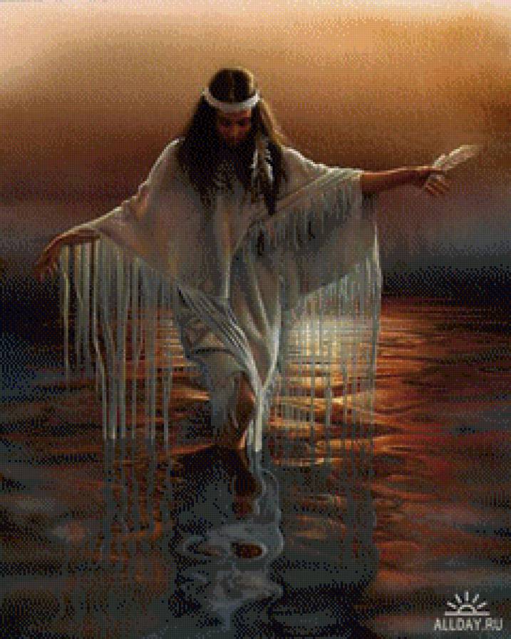 ли богл 9 девушка в белом - живопись, красавица, девушка, дева, нежность, ли богл, картина - предпросмотр