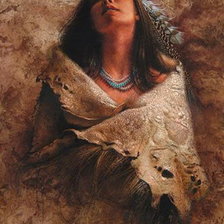 Схема вышивки «ли богл 11 девушка»