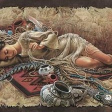 Схема вышивки «ли богл 15 спящая»