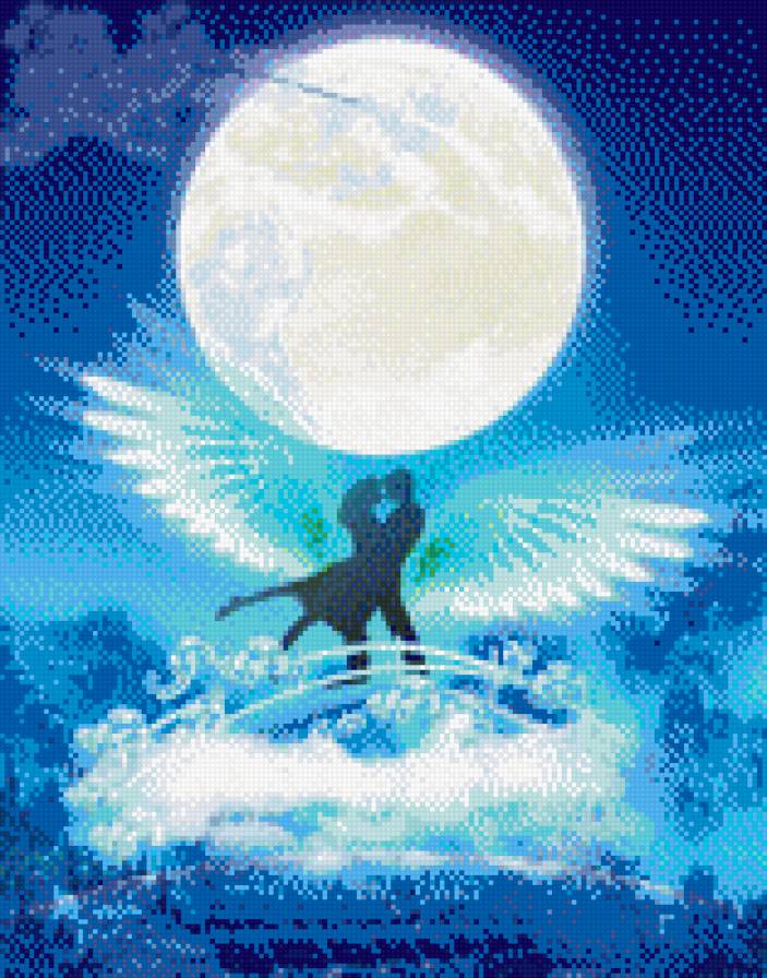 На мосту - облака, пара, мост, сон, парень и девушка - предпросмотр