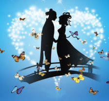 Схема вышивки «Один сон на двоих»