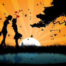 Схема вышивки «В отблесках солнца»