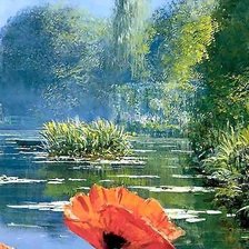 Схема вышивки «"Маки" ч.2 верх»