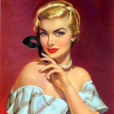 Схема вышивки «Серия "Ретро"»