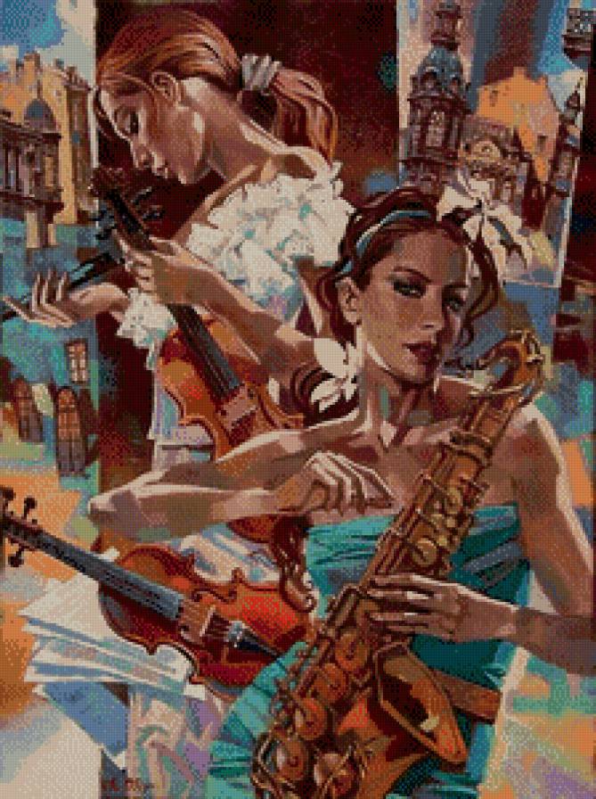 Музыка - девушки - предпросмотр