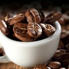 Схема вышивки «чашка кофе»