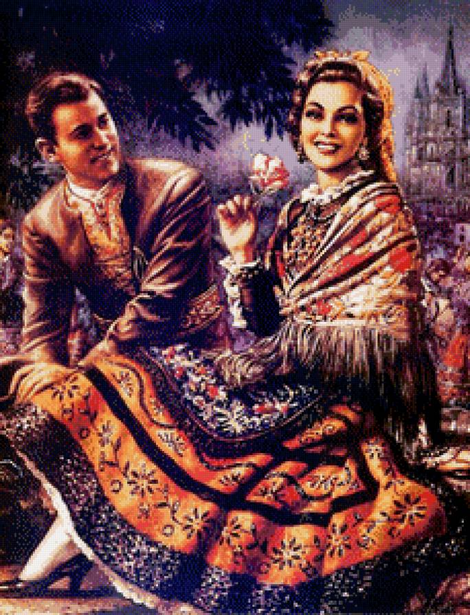 Серия "Мексика" - мужчина, пара, девушка - предпросмотр