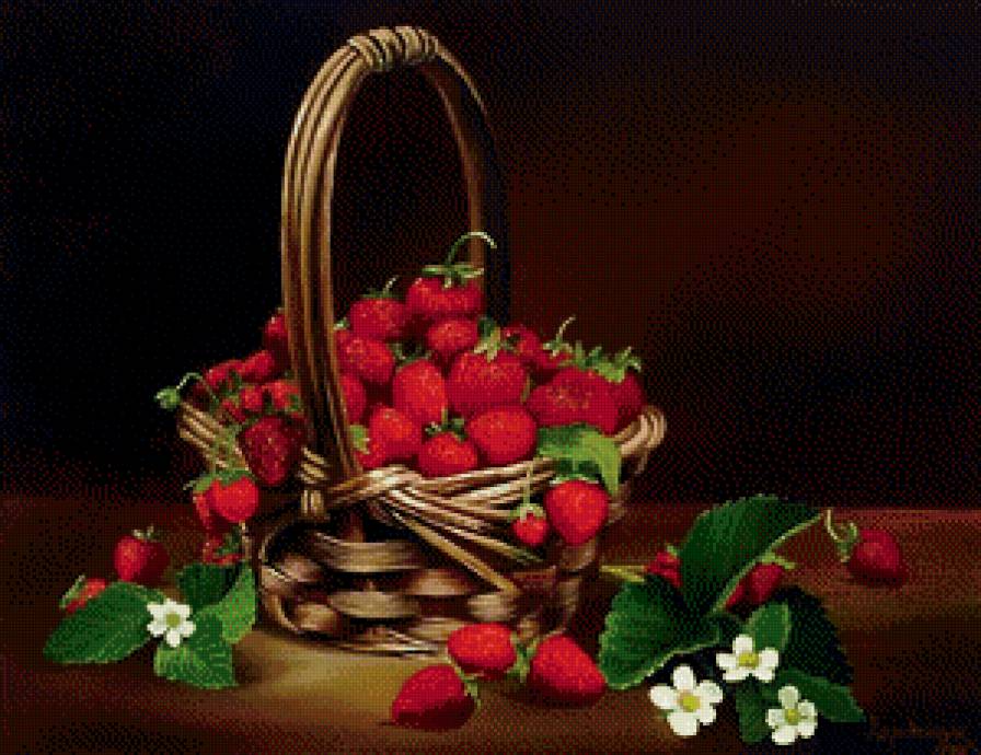 Клубника - клубника, натюрморт, ягоды - предпросмотр