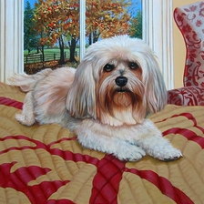 Схема вышивки «Серия "Друзья человека"»