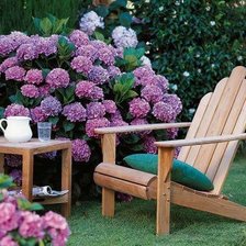 Схема вышивки «сад»