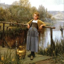 Схема вышивки «цветочница 4»