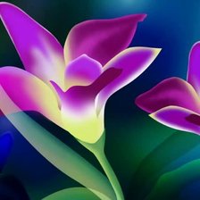 Схема вышивки «Цветы»