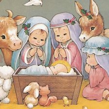 Схема вышивки «Рождественская ночь»