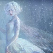 Схема вышивки «холодная сказка»