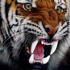 Схема вышивки «Серия "Хищники"»