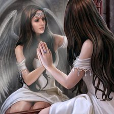 Схема вышивки «Зазеркалье»