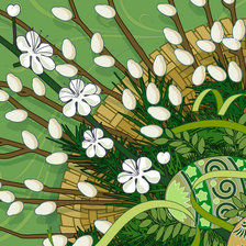 Схема вышивки «Пасхальный натюрморт»