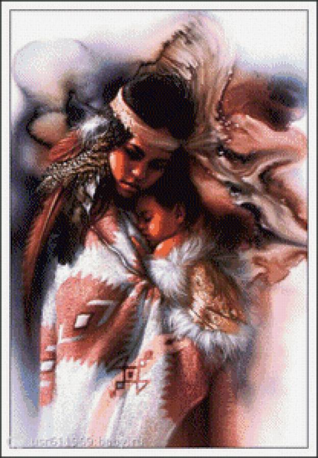 ли богл 35 мать и дитя - дева, дети, женщина, ли богл, картина, мать и дитя - предпросмотр