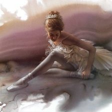 Схема вышивки «ли богл 38 балерина»