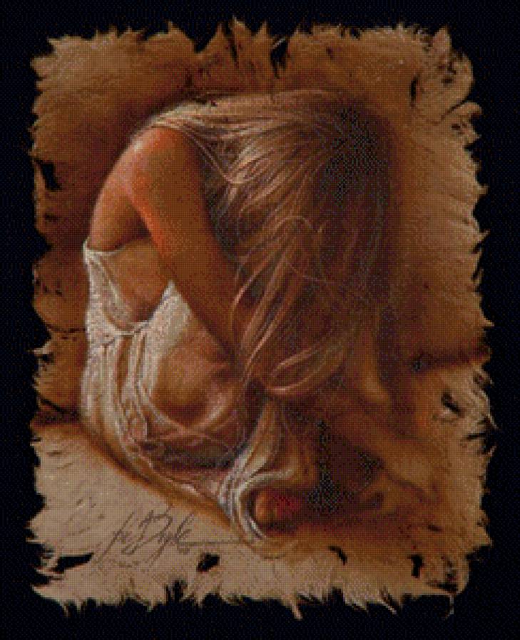 ли богл 41 девушка - красавица, ли богл, нежность, живопись, картина, дева, девушка - предпросмотр