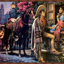 Схема вышивки «Серия "Мексика"»