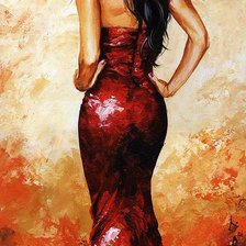 Схема вышивки «Женственность»